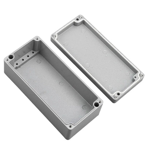 Open view of Heavy Duty IP66 Waterproof Cast Aluminum Junction Box For Outdoor Electronic Projects Explosion Proof Electrical Enclosure
