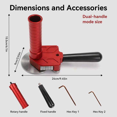 Sheet Metal Bender One Station Disc For 90 To 180 Degree Bends With Ergonomic Rotary Handle Delivers 0.59 To 1.18 Inch