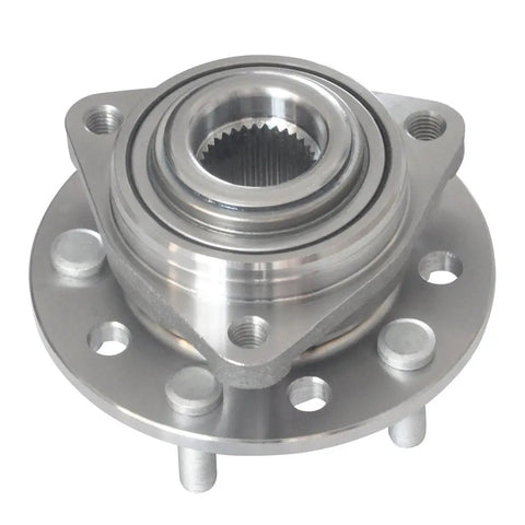 Close-up of Pair Front Left And Right Wheel Hub And Bearing Assembly Set For Chrysler 300M Concorde Intrepid