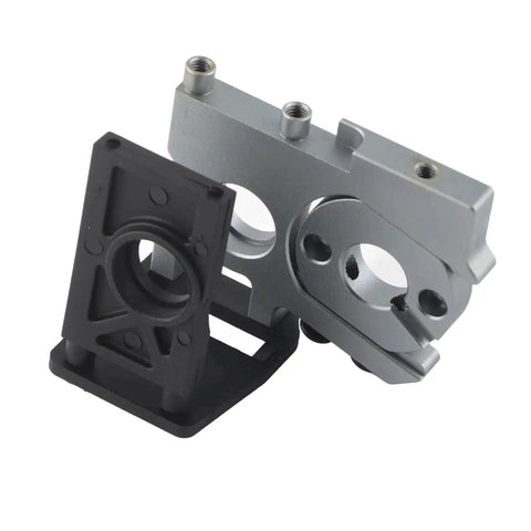 Brushless Motor Mounting Holder For One Eighth RC Car Tmaxx Conversion Kit, Easy Install, Rugged And Heavy Duty Construction shown