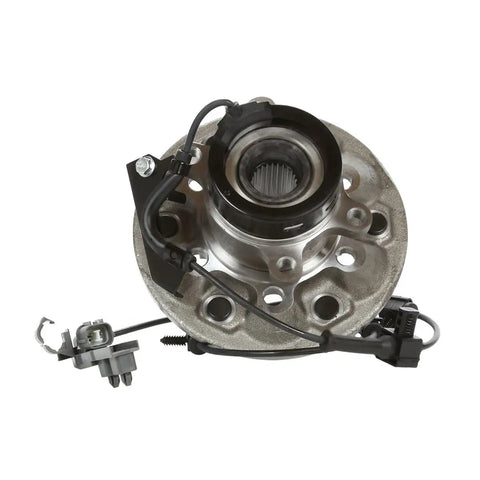 Wheel hub bearing assembly from Front CV Axle Shaft Kit With Left And Right Axles, Wheel Hub Bearing Assemblies, And ABS Replacement