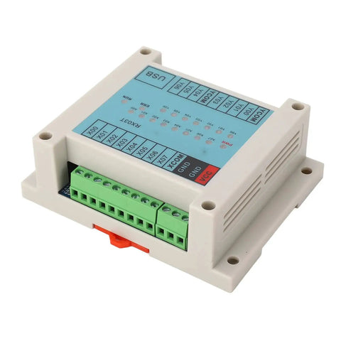 Programmable Logic Controller PLC Position Switch for 12V to 24V Systems, compact sensor, heavy-duty automation, side view
