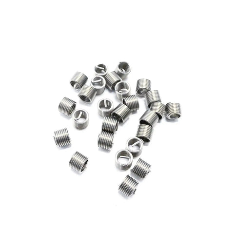 30 Piece Stainless Steel Thread Repair Kit M10 X 1.5 Includes Wire Inserts And Twist Drill Bits Wrench Thread Taps And Breaking Pin Tool