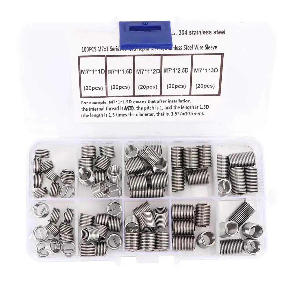 Stainless Steel Coiled Wire Threaded Inserts Kit M7x1 ...