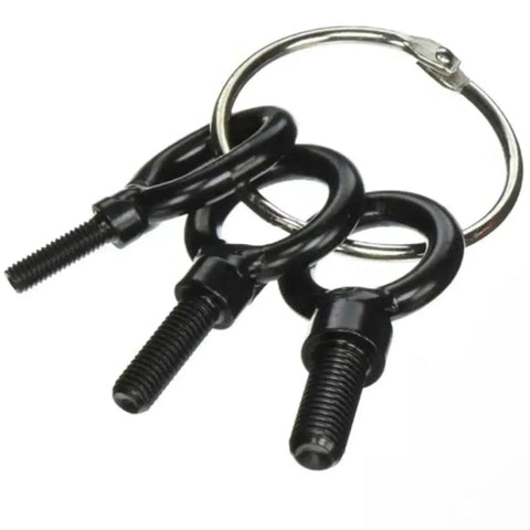 Pro Grade Car Body Repair Pull Handle Kit eye bolts 6mm 8mm 10mm on keyring