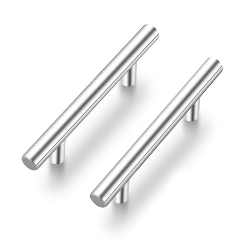 30 Pack 6 Inch Brushed Nickel Stainless Steel Cabinet Pulls for Kitchen Cupboards and Cabinets, Durable Handles, 3.75 Inch Hole Spacing