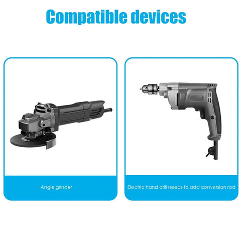 Compatible devices for Two Pack Diamond Brazed Step Drill Bits Set Pro Grade M10 Thread for Angle Grinder and Electric Drill