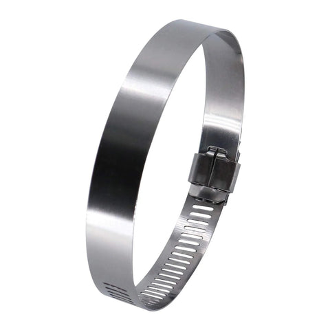 Roadformer 3.5-inch worm-gear hose clamp, stainless steel, 1/2-inch band, 78-102mm, SAE 56, 10-pack
