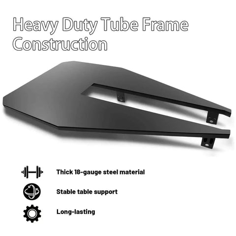Heavy Duty Bead Roller Table With Sturdy Tube Frame for Metal Fabrication, showcasing 18-gauge steel construction.