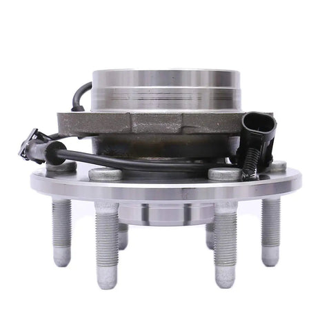Front view of Front Wheel Bearing Hub Assembly Set Of 2 For 4WD Chevy Silverado 1500 Tahoe Suburban Express 1500