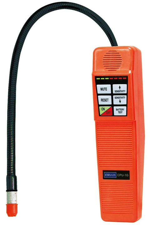 Pro Grade HVAC Leak Detector And Halogen Gas Sniffer For Refrigerants R22 R410A R134A R11 R404A CPU 1G Elitech handheld device