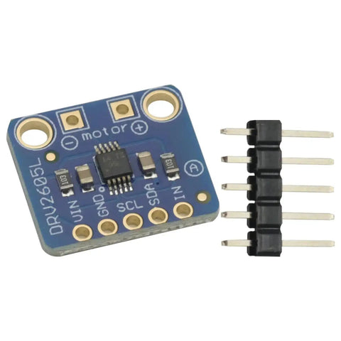 Dope Tiny Motor Driver Module Buzzer And Vibration Controller Board For Haptic Feedback with DRV2605L chip, 18x17 mm size