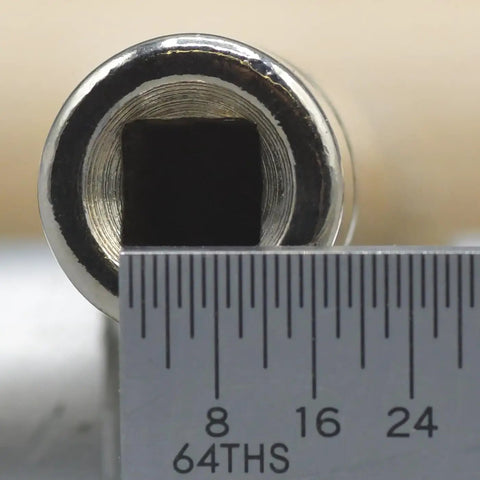 Close-up of Ergonomic T-Shaped Tuning Wrench For Autoharp Zither And Hammered Dulcimer That Fits Three Sixteenths Inch Hitch Pins