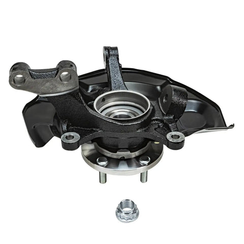 Front Right Steering Knuckle And Wheel Bearing Hub Assembly Replacement For 2004 2005 2006 2007 Toyota Highlander AWD 3.3L Gas Not For 2.4L Or Hybrid Direct Fit Durable Steel Construction For Easy Install On AWD Highlander 3.3L Gas Only No Fuss Install