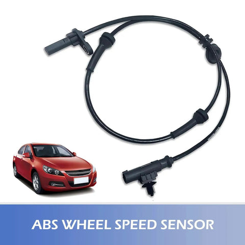 yorpyep rear-left ABS wheel speed sensor cable, black with sensor and connector