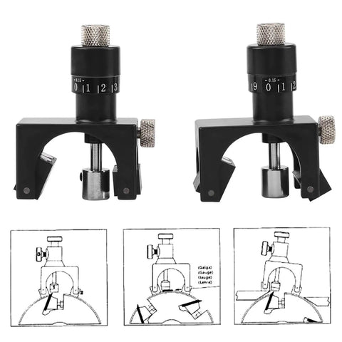 Magnetic Planer Blade Setting Jig Set Two Pack for Quick, Accurate Knife Alignment Universal Woodworking Setter Tool