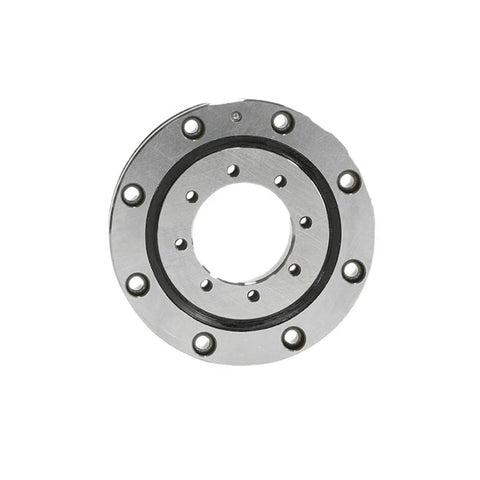 RU178 Cross Roller Bearing for CNC machine tool rotary tables and industrial robots, high precision, durable bearing steel, front view.