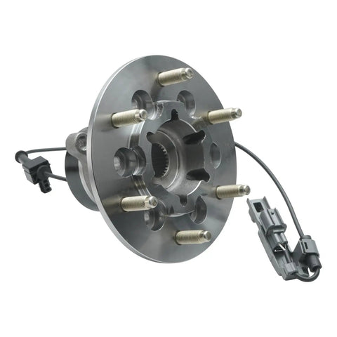 4X4 Front CV Axle Shafts And Front Wheel Hub Bearings Replacement Kit For 2004 2005 2006 2007 2008 Chevy Colorado GMC Canyon Isuzu I-350 I-370 4X4 Models Includes Two Axles And Two Bearings hub bearing close-up