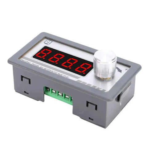 Digital Potentiometer 10K With 4 Digit LED Display Programmable Potentiometer For DC Speed Controllers PLC Inverters