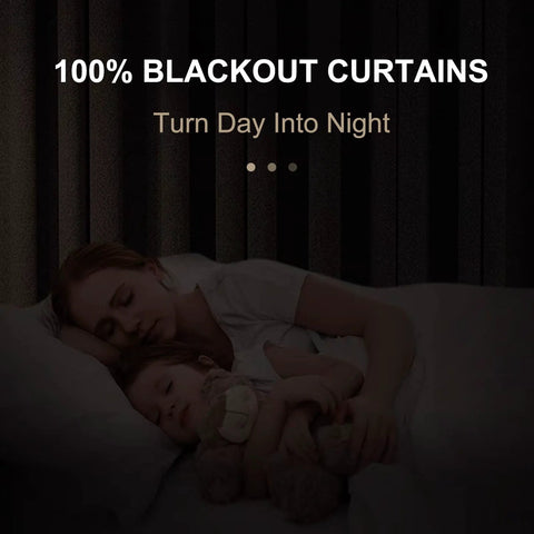 Ultimate Blackout Sliding Door Curtains For Living Room Darken The Space With 100 Percent Blackout Thermal Insulated Curtain