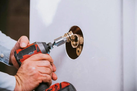 Seat Power Tool Extractor Set For Symmons Temptrol Valves Includes Extractor Classic Extractor Evolve Diverter And Power Drill Bit