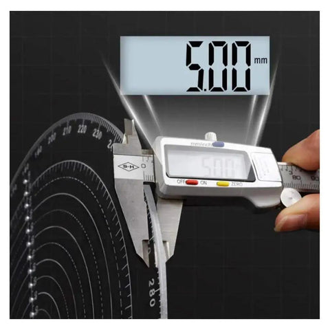 Round Center Finder Compass For Woodworking And Lathe Work Clear Acrylic Circle Gauge Centering Tool precision measurement display