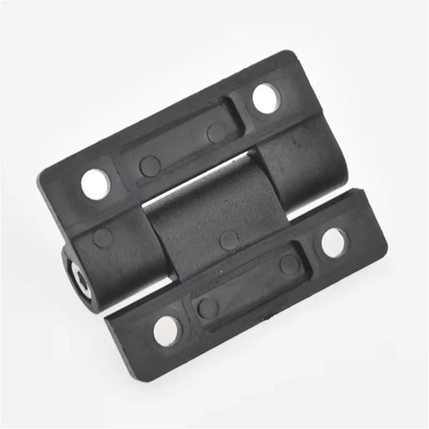 2 Pack Adjustable Torque Plastic Hinges Black Positioning Door Hinges 72x56x19mm Durable Cabinet And Door Hardware For Home Improvement