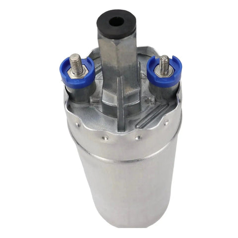Top view of Electric Fuel Pump Direct Fit No Hassle Install For Ford F250 F350 F450 F550 Super Duty And Excursion 7.3L Power Stroke 1999 2000 2001 2002 2003 Replacement 69909 0580464074 F8149350AA EG52252020 showing connectors.