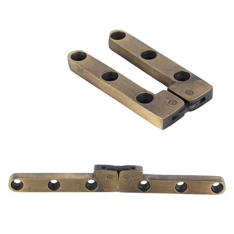 90 Degree Folding Butt Hinge For Cabinets And Closets Space Saving Door Hardware Rust Proof Brushed Finish Low Profile For Furniture Gates