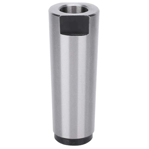Front view of Morse taper drill sleeve MT4–MT2, steel reducing adapter for lathe/milling.