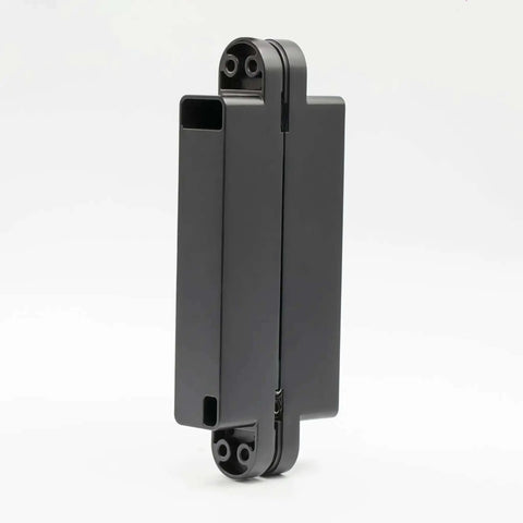 Heavy-Duty Self Soft-Closing Hidden Door Hinge For Commercial And Residential Doors Concealed Metal Hardware in matte black