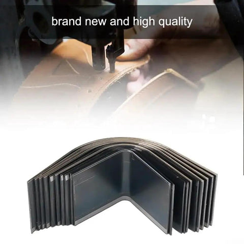 10 Piece Leather Corner Round Hand Punch Set Pro Grade Carbon Steel DIY Leatherworking Tool Kit With 3mm To 25mm Hole Sizes