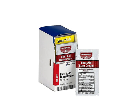 Burn Cream Packets 10 Count For Minor Burns Sunburns Scalds And Abrasions Soothing Cool Antiseptic Ointment For Fast Easy Grab And Go First Aid
