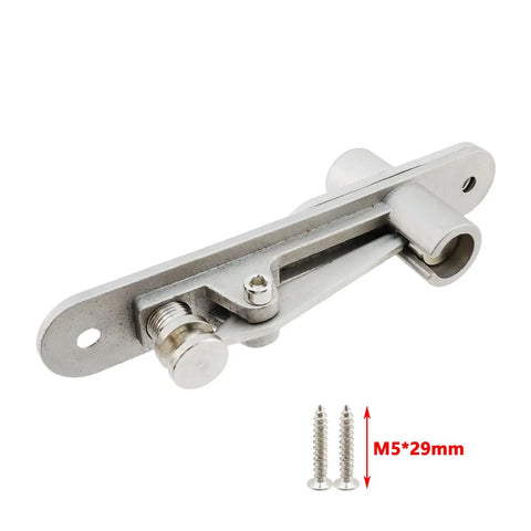 Self Closing Door Pivot Hinges For Wood Secret Doors, 360 Degree Shaft Swing Door Hardware, Zinc Alloy Heavy Duty Rustproof And Corrosion Resistant, Hidden When Installed, 1 Set with screws