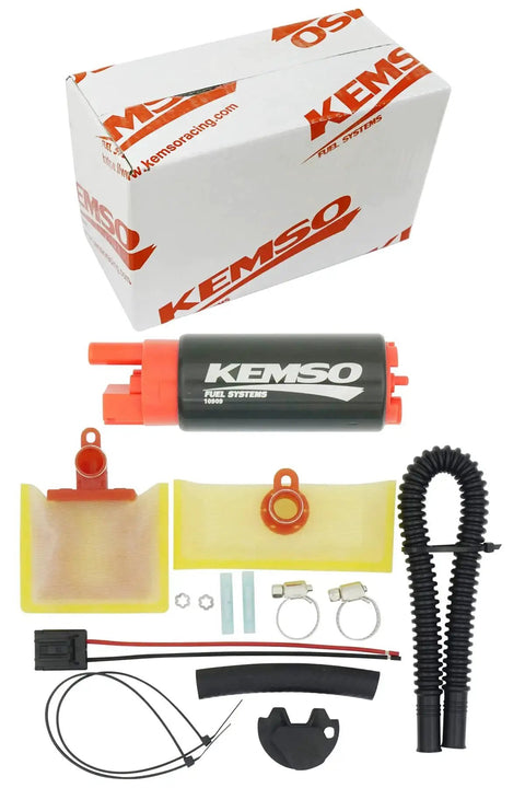 340LPH High Performance Fuel Pump Replaces Walbro 255LPH GSS341 For NA, Turbo, And Supercharged Builds, Gas Or E85 Ready