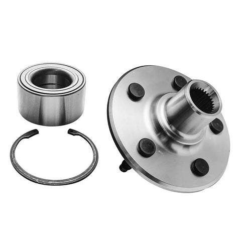 Rear Wheel Bearing Hub Kit For 2006-2010 Ford Explorer Mercury Mountaineer And Sport Trac shown with bearing and clip