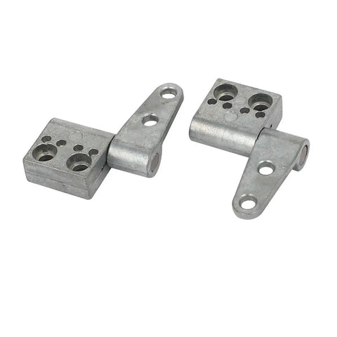 Constant Torque Embedded Hinge 2 In 1 For Cabinets And Gates XK502 7A Gate Hardware With Damping, silver tone, metal construction