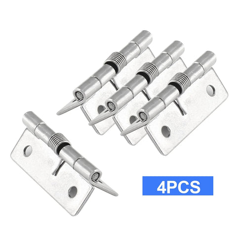 Luomorgo cabinet hinges, 2-inch stainless steel spring-loaded self-closing, 4 pieces