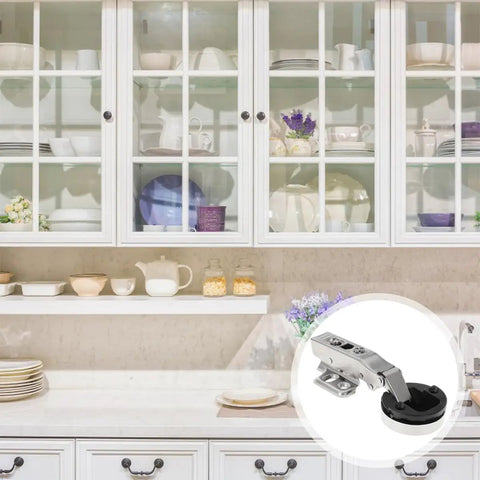 Frameless Glass Door Hinges 4 Pack With Soft Close Damping For Kitchen Cabinets And Display Cabinets Quiet Close Hardware