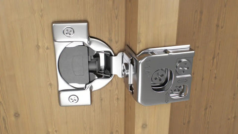 Soft Closing One And A Quarter Inch Overlay Cabinet Hinges Ten Pack Concealed Face Frame Hinges With Three Cam Adjustment