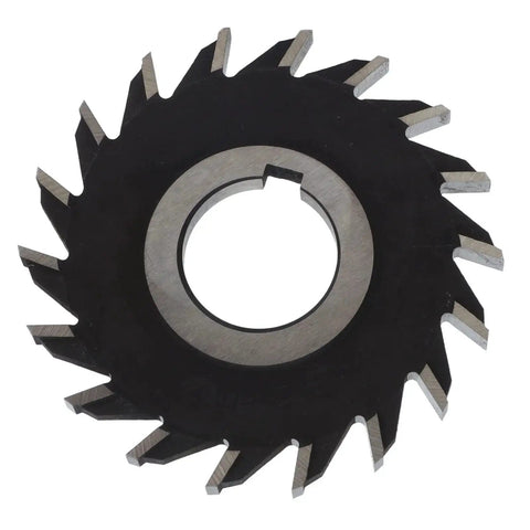 18 Teeth Milling Cutter High Speed Steel Face Mill Disc For Plane Processing 100mm Diameter Heavy Duty