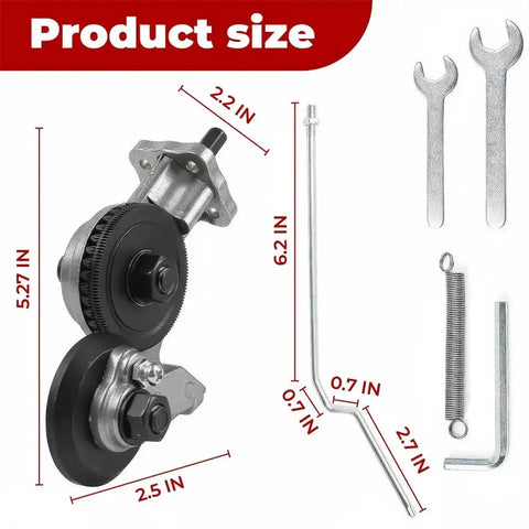 Sheet Metal Nibbler Drill Attachment For Clean Burr Free Cuts On Steel Aluminum And Plastic A Dope Workhorse Tool with sizes