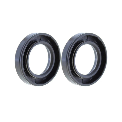 Rotary Shaft SC Oil Seal 25x42x7 NBR Single Lip With Garter Spring Set Of 2, ideal for industrial machines, motors, pumps, gearboxes.