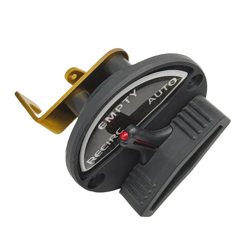 Valve Actuator For Livewell Control System On Skeeter And Ranger Boats RK3-BW Cable Lever Replacement 5900006 in black and white.