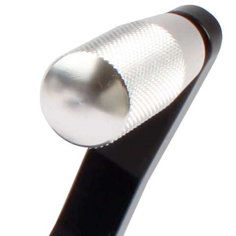 Close-up of Bead Roller Beader Tool For Tube And Pipe, textured grip handle, designed for intake and intercooler piping in auto builds.