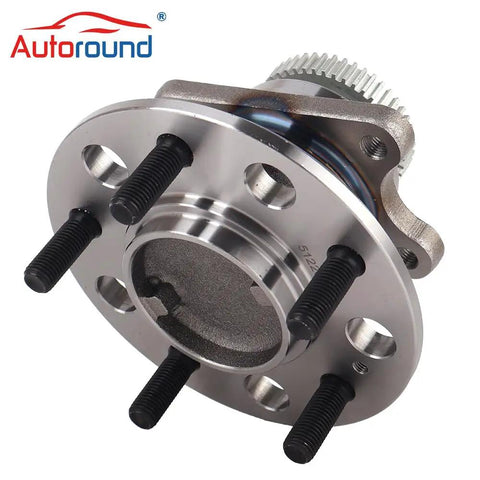 Rear Wheel Hub And Bearing Assembly 5 Lug ABS Pair Fit For Hyundai Sonata 2006 2009 And Kia Optima 2006 2010 Replaces 527303K000 512265 OEM Quality Wheel Hub Kit, front view