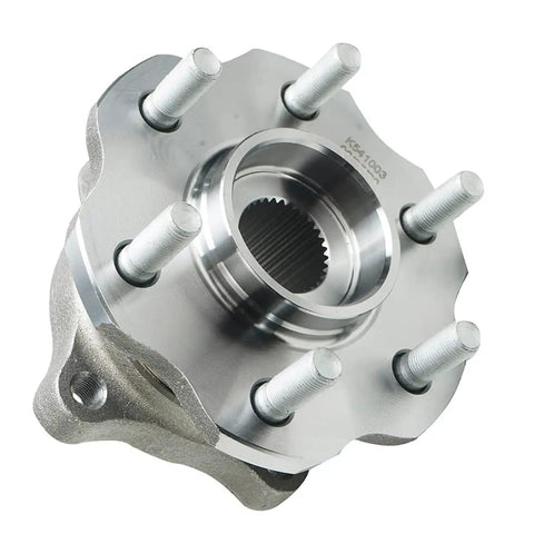 4WD Wheel Bearing Hub Assembly Set For Nissan Frontier And Pathfinder, 6 Lug With ABS, Front Hub, 2005-2019 Models