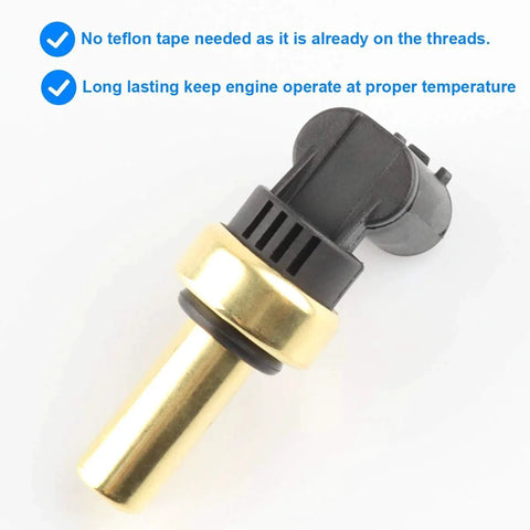Engine Coolant Temperature Sensor Replacement For GM Cars And SUVs Buick Cruze Sonic Trax Volt Encore ELR 55591401 SU13821