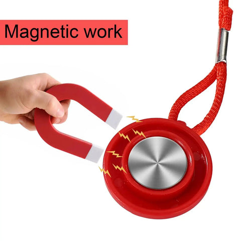 Two Pack Universal Treadmill Magnet Safety Key With Clip And Emergency Stop Replacement For Most Running Machines In Black And Red Durable Plastic Magnet Keys Convenient Backup For Quick Stop featuring red magnet interaction.