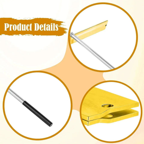 Product details of Heavy Duty Sheet Metal Folding And Hemming Tool For Ducts And Standing Seam Roofing, ergonomic grip and compact design